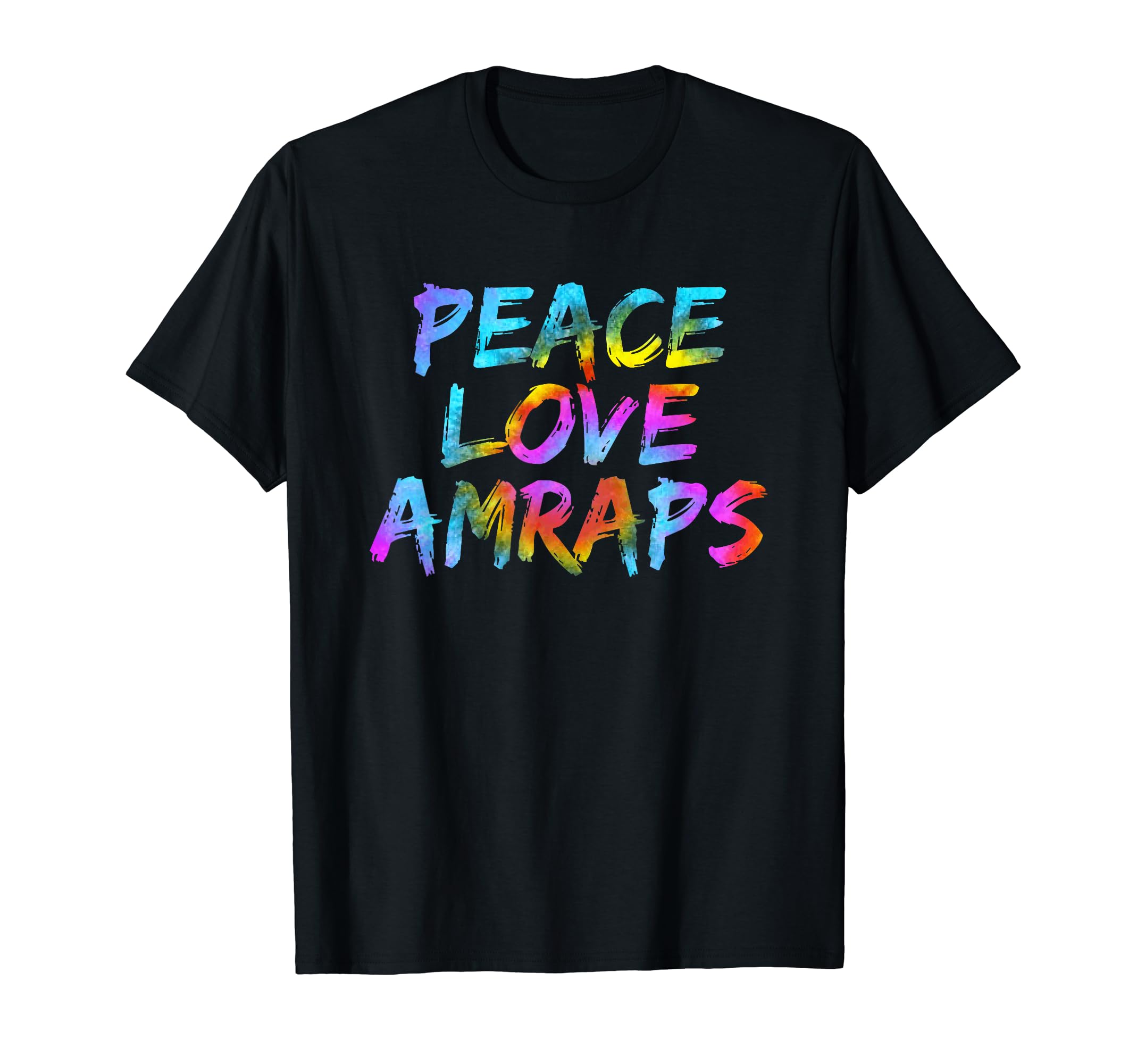 Peace Love Amraps Fitness Training T-Shirt - Unique Graphic for Adults - T-Shirt, Sweatshirt, Hoodie