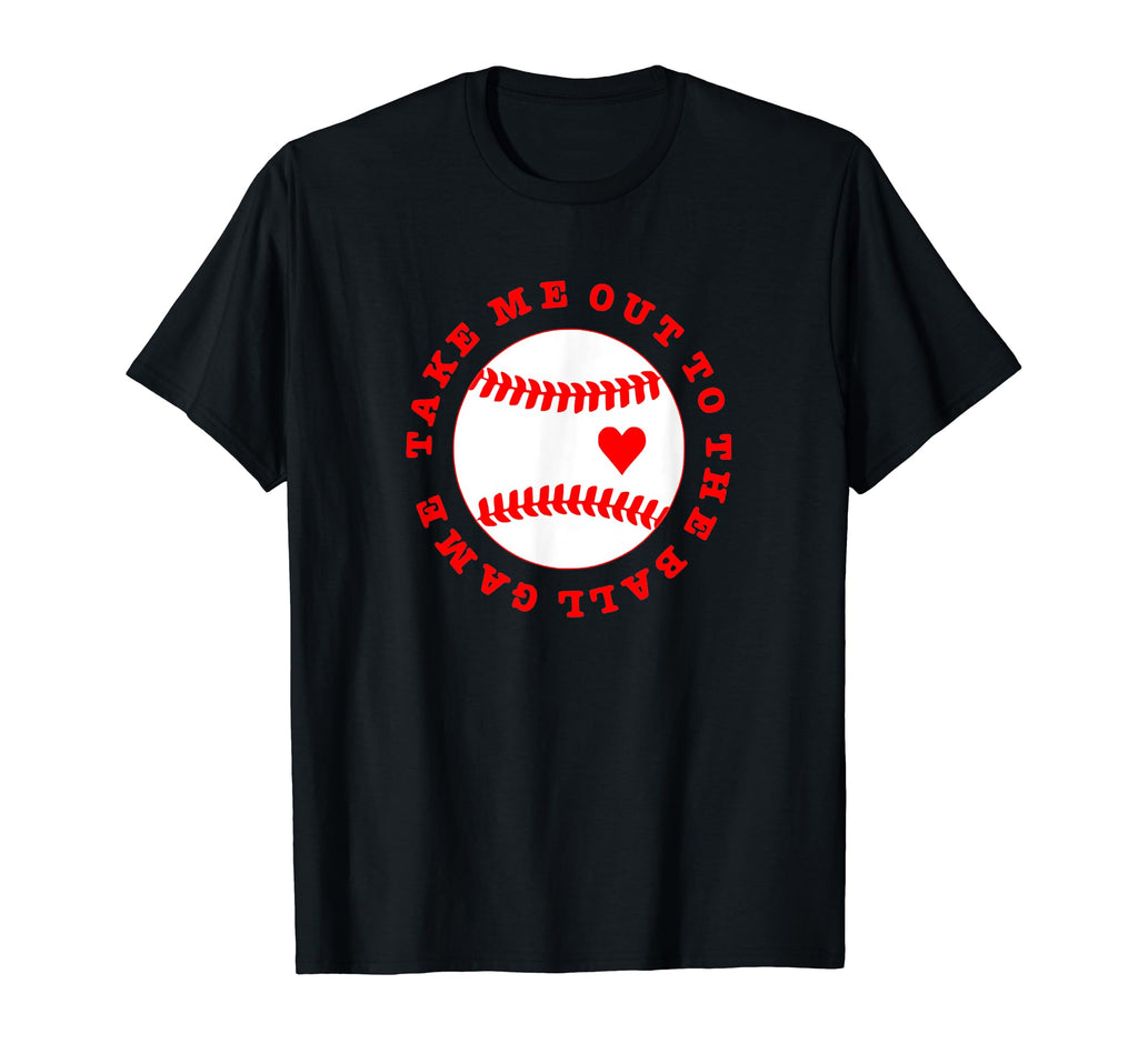 Take Me Out To Ball Game Baseball Mom T-Shirt - Trendy Graphic for Adults - T-Shirt, Sweatshirt, Hoodie