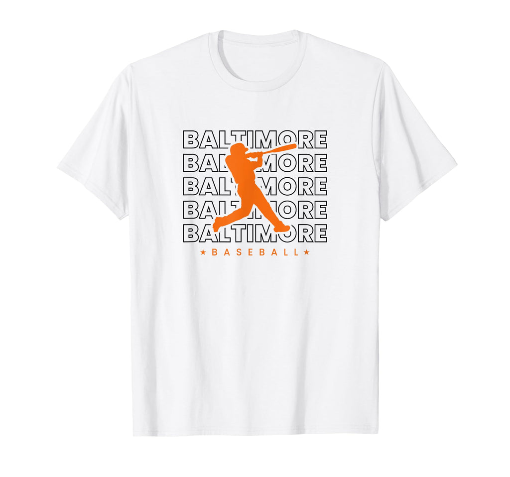 Baltimore Baseball Minimalist Classy T-Shirt - Graphic Print for Adults - T-Shirt, Sweatshirt, Hoodie