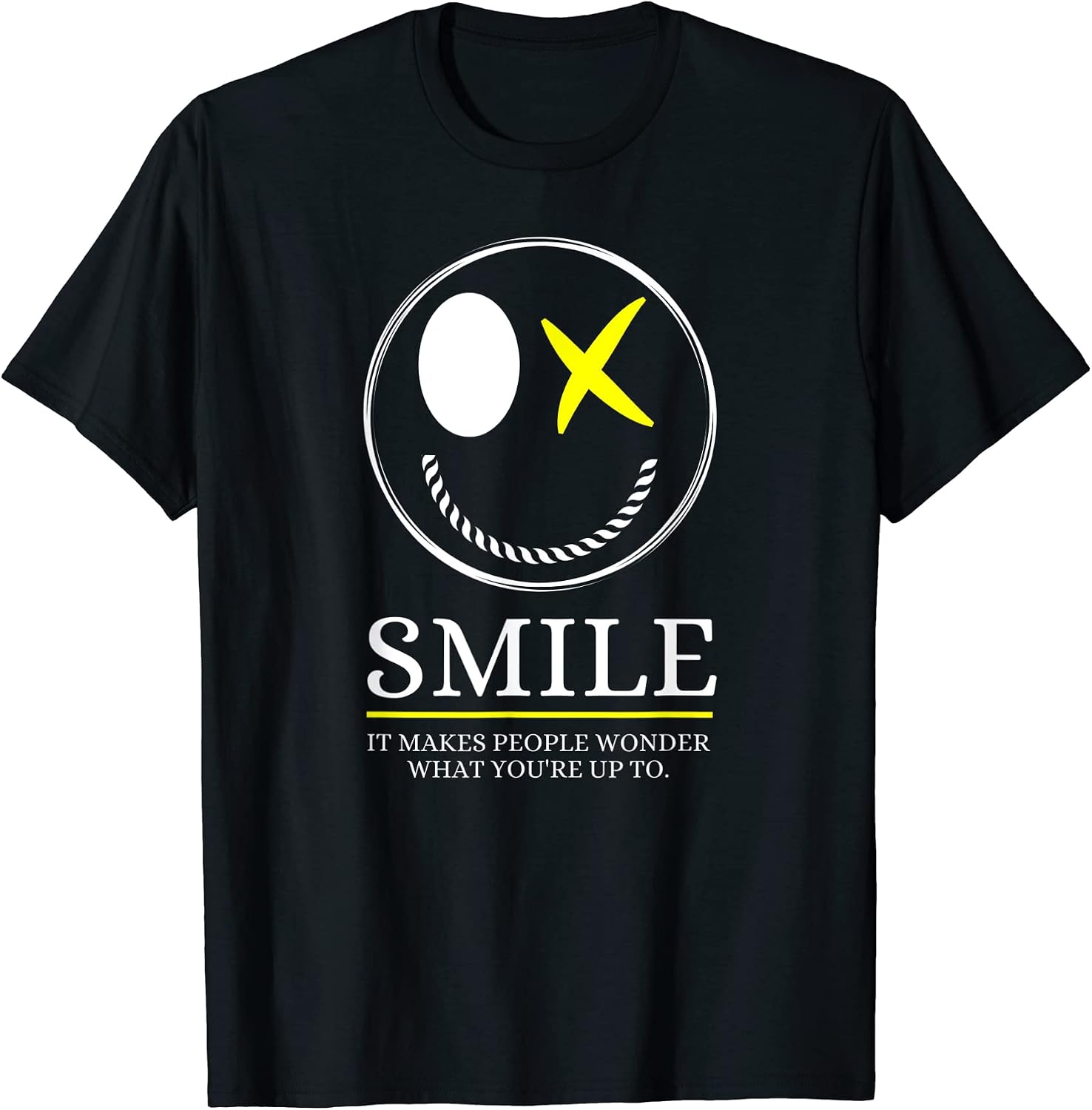 Smile And Fix Your Face Design - Adult & Kids T-Shirts, Sweatshirts & Hoodies apparel design preview 1