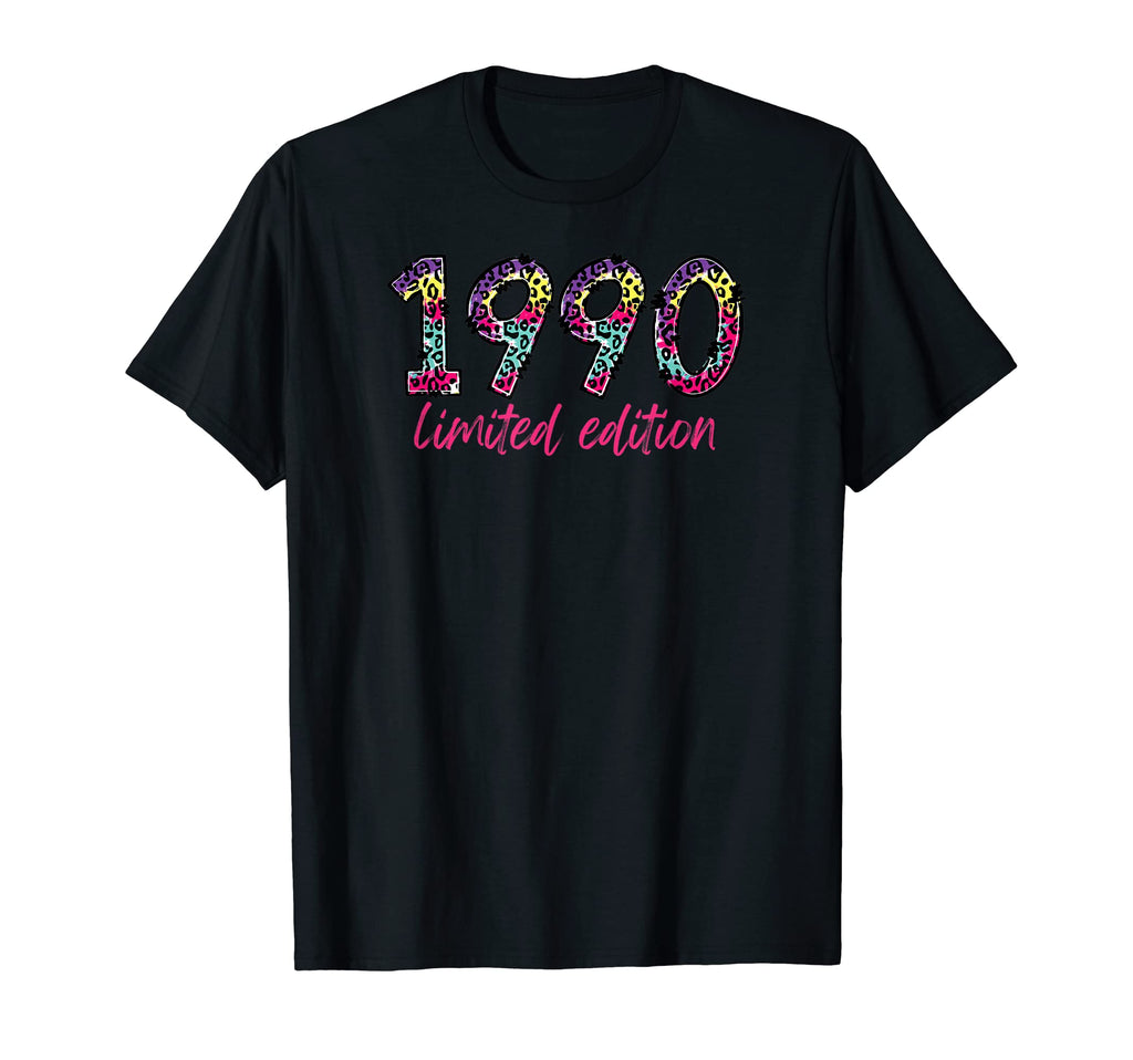 1990 Rainbow Leopard T-Shirt - Custom Art Print Unisex - T-Shirt, Sweatshirt, Hoodie