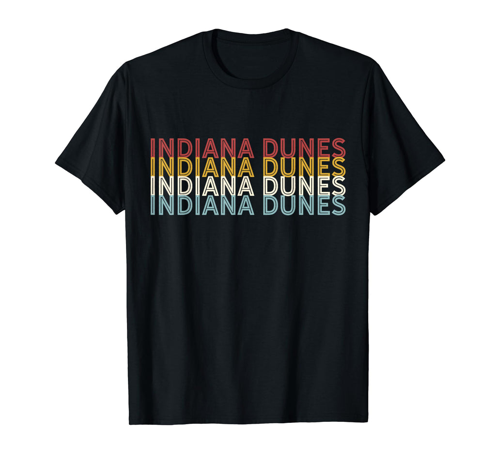 70S Usa Indiana Dunes National Park T-Shirt - Casual Everyday Wear Unisex - T-Shirt, Sweatshirt, Hoodie