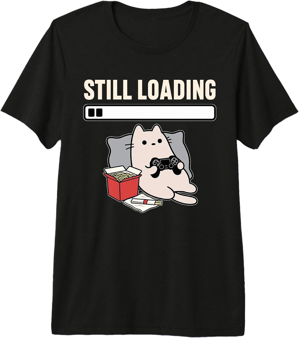Cozy Lazy Gamer Vibes - Adult & Kids T-Shirts, Sweatshirts & Hoodies apparel design preview 1