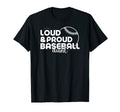 Funny Baseball Aunt Loud Proud T-Shirt - Aesthetic Graphic Men Women - T-Shirt, Sweatshirt, Hoodie