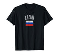 Kazan Russia Flag Distressed T-Shirt - Unique Graphic Men Women - T-Shirt, Sweatshirt, Hoodie