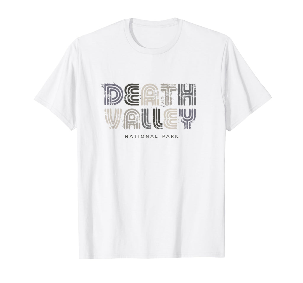 Death Valley National Park 70S 80S Type T-Shirt - Custom Art Print Unisex - T-Shirt, Sweatshirt, Hoodie