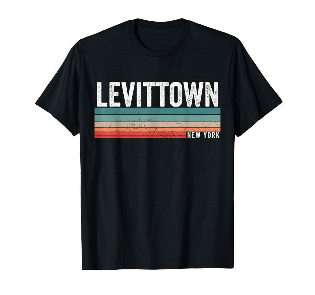Levittown New York Sunset Levittown T-Shirt - Minimalist Print for Adults - T-Shirt, Sweatshirt, Hoodie