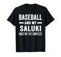 Baseball And My Saluki Mama Dog Lover T-Shirt - Streetwear Style Men Women - T-Shirt, Sweatshirt, Hoodie