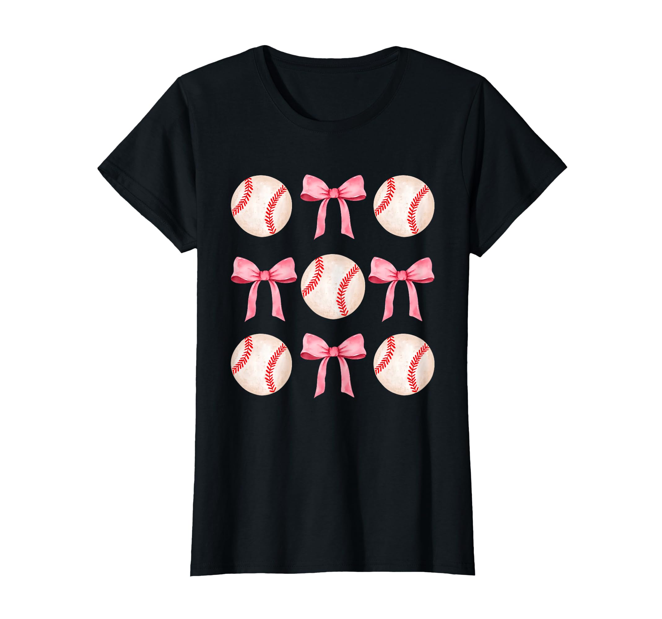 Teen Baseball Player Girly Softball T-Shirt - Minimalist Print Unisex - T-Shirt, Sweatshirt, Hoodie
