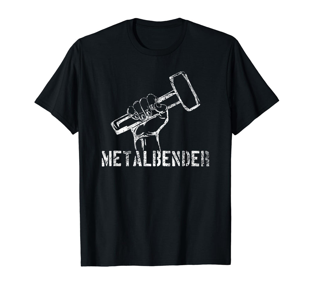 Distressed Blacksmith Metalbender T-Shirt - Fun Novelty Design Men Women - T-Shirt, Sweatshirt, Hoodie
