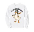 Outnumbered Funny Mom Goose Family Sweatshirt - Minimalist Print Men Women - T-Shirt, Sweatshirt, Hoodie