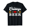 Cowboys And Beer Vibe Western T-Shirt - Casual Everyday Wear Men Women - T-Shirt, Sweatshirt, Hoodie