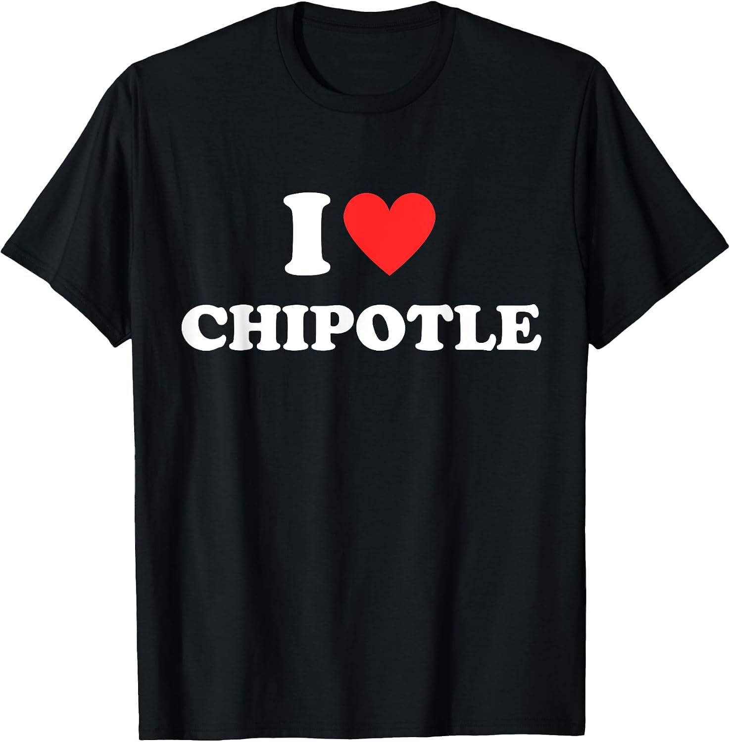I Love Chipotle Apparel Red Hot Heart - Adult & Kids T-Shirts, Sweatshirts & Hoodies apparel design preview 1