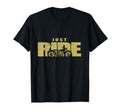 Just Ride Funny Motorcycle Bikers Gift T-Shirt - Minimalist Print Men Women - T-Shirt, Sweatshirt, Hoodie