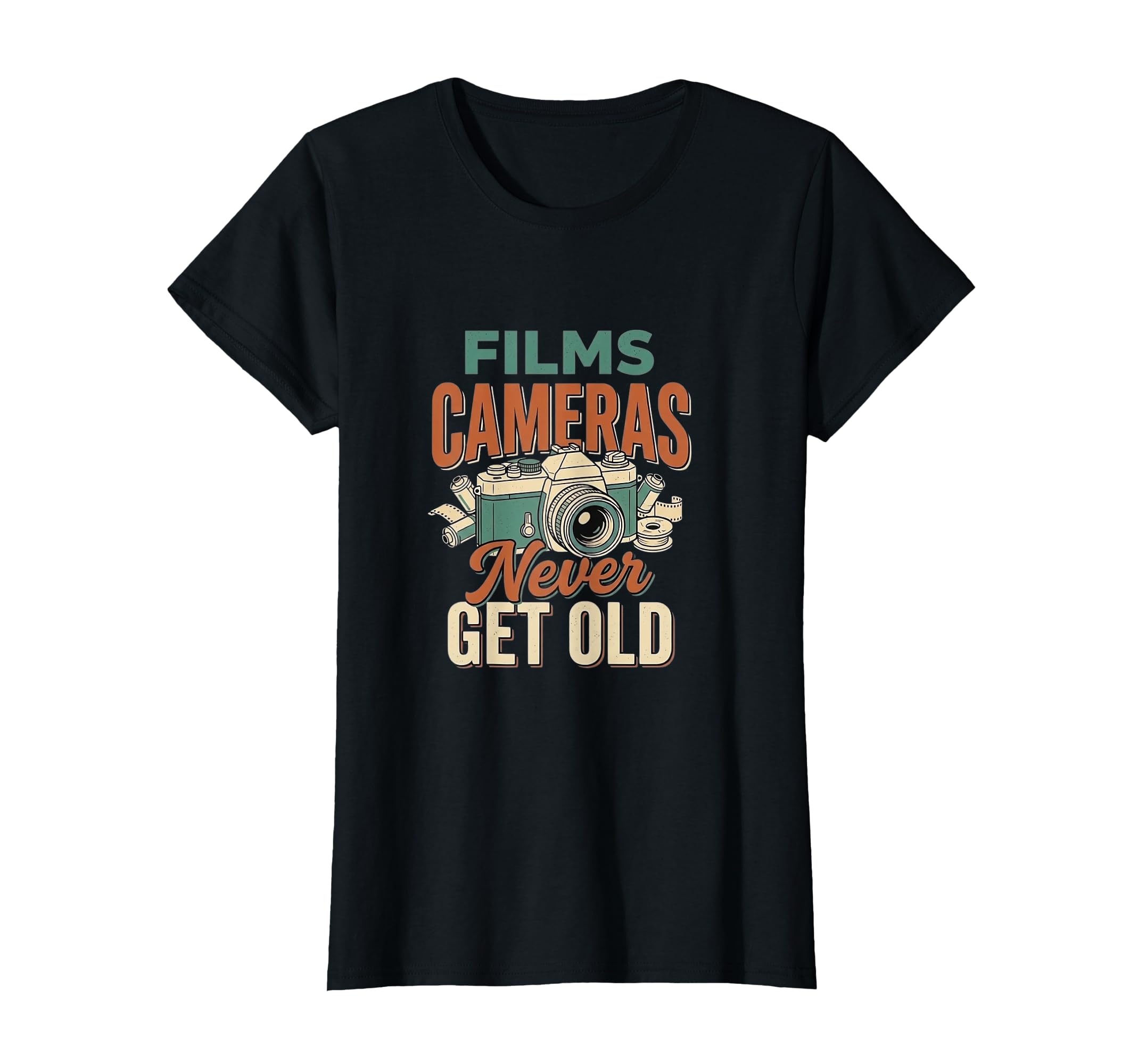 Womens Camera Collector Photographer T-Shirt - Streetwear Style for Adults - T-Shirt, Sweatshirt, Hoodie