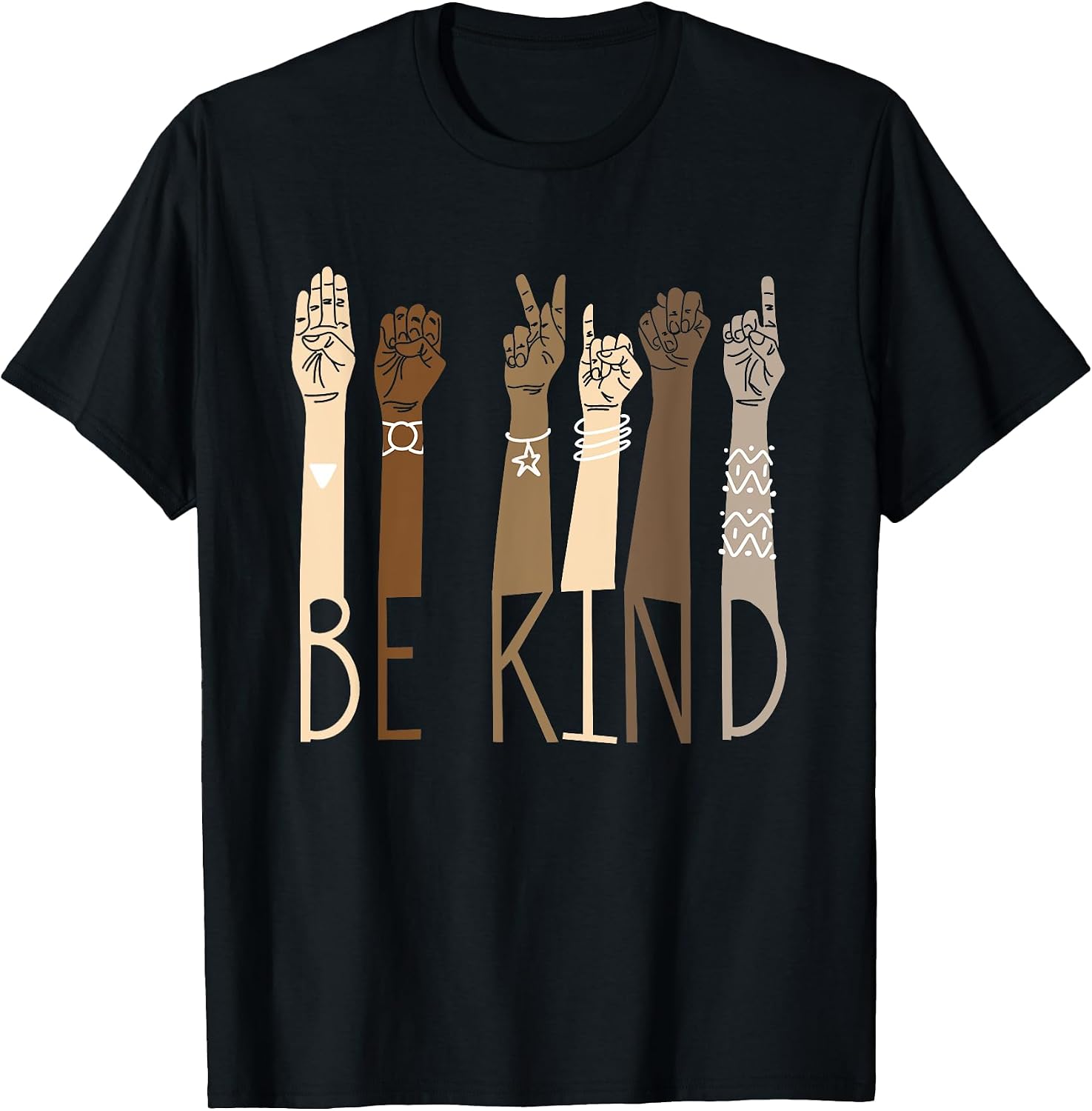 Sign Language ASL Hand Signing Teachers Gift - Adult & Kids T-Shirts, Sweatshirts & Hoodies apparel design preview 1
