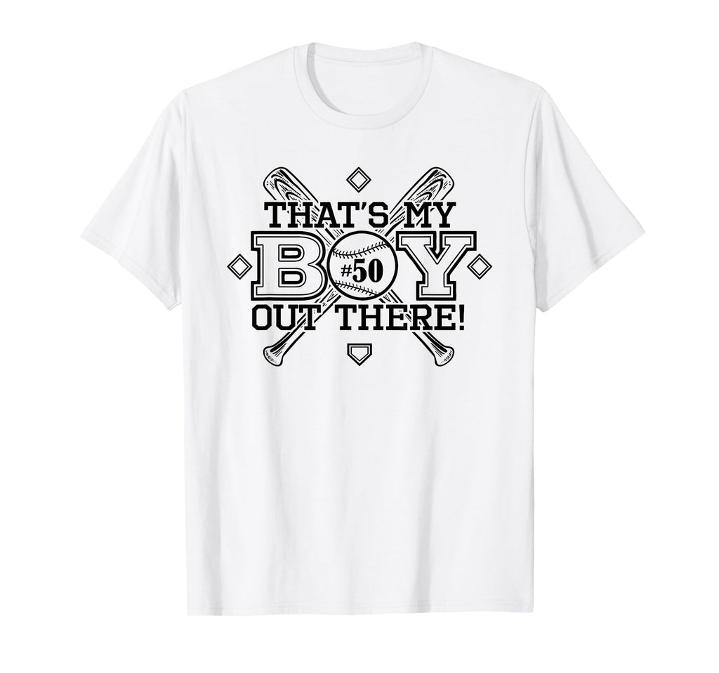 Baseball Mom Dad Thats My Proud Parent T-Shirt - Fun Novelty Design Unisex - T-Shirt, Sweatshirt, Hoodie