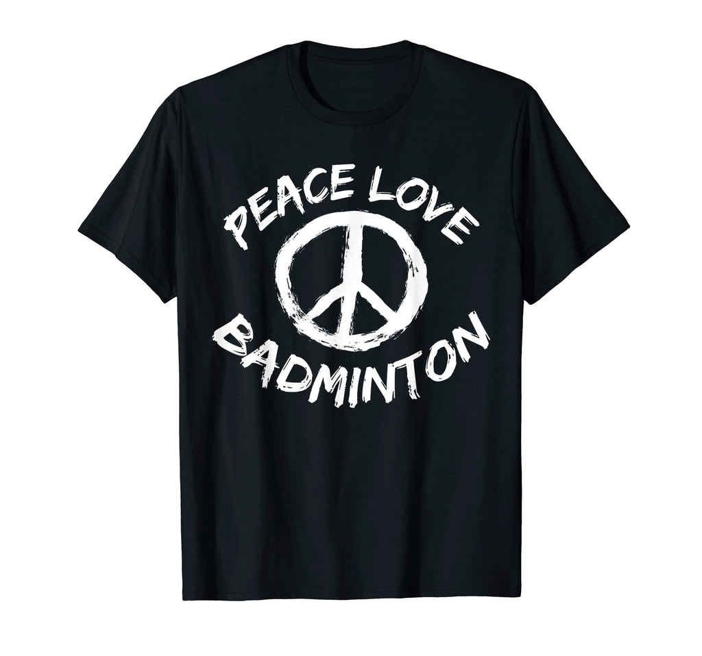 Peace Love Shuttlecock Outfit Peace T-Shirt - Unique Graphic Men Women - T-Shirt, Sweatshirt, Hoodie