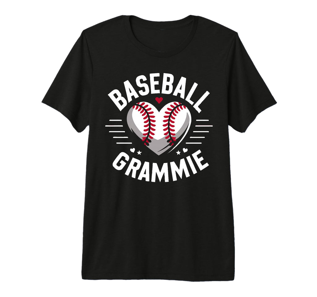 Baseball Grandma Grandmother Granny T-Shirt - Graphic Print Unisex - T-Shirt, Sweatshirt, Hoodie