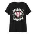 Baseball Grandma Grandmother Granny T-Shirt - Graphic Print Unisex - T-Shirt, Sweatshirt, Hoodie