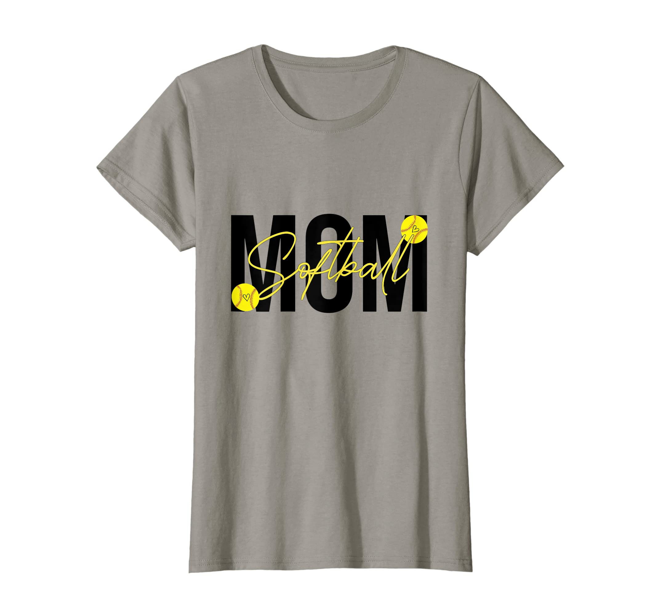 Ball Mom Baseball Softball Mama Team T-Shirt - Custom Art Print for Adults - T-Shirt, Sweatshirt, Hoodie