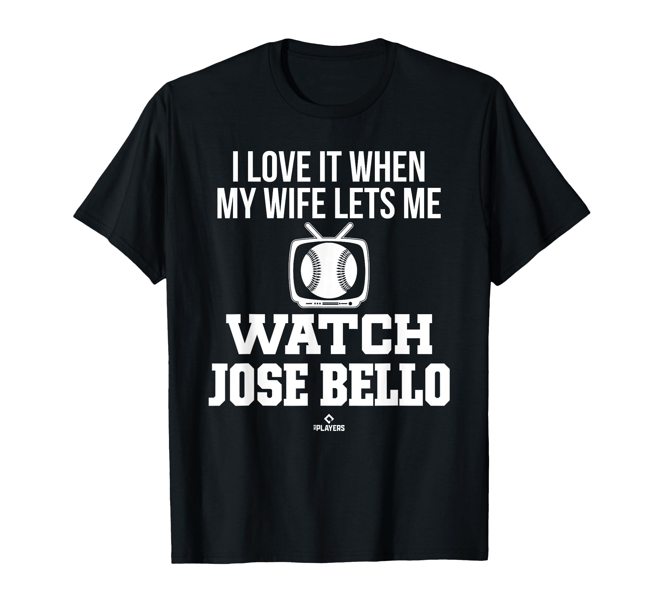 My Wife Lets Me Watch Jose Bello T-Shirt - Minimalist Print Men Women - T-Shirt, Sweatshirt, Hoodie