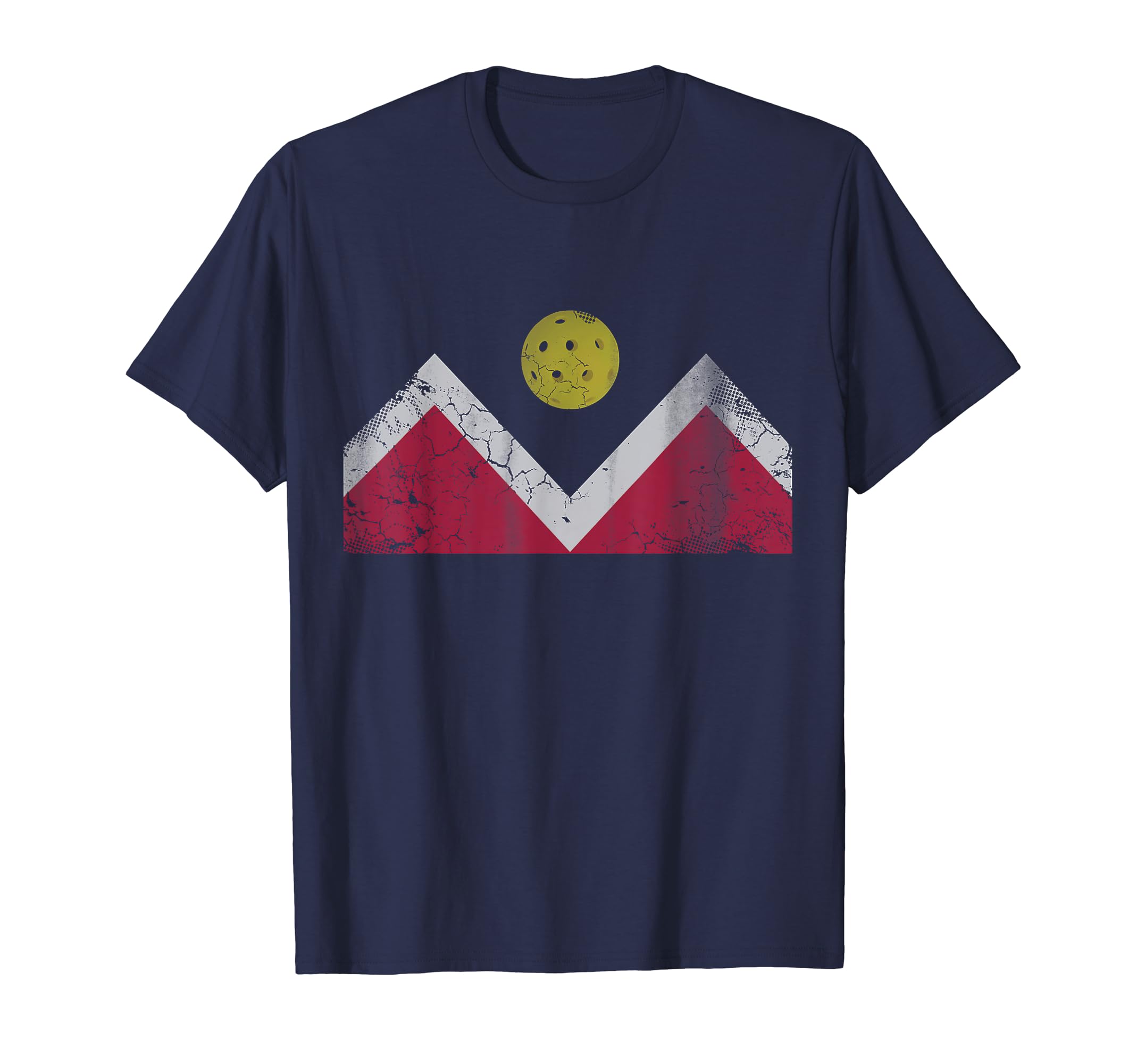 Denver Colorado Pickleball Flag T-Shirt - Fun Novelty Design Unisex - T-Shirt, Sweatshirt, Hoodie