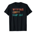 Weekends Coffee Game Day Soccer T-Shirt - Unique Graphic Men Women - T-Shirt, Sweatshirt, Hoodie
