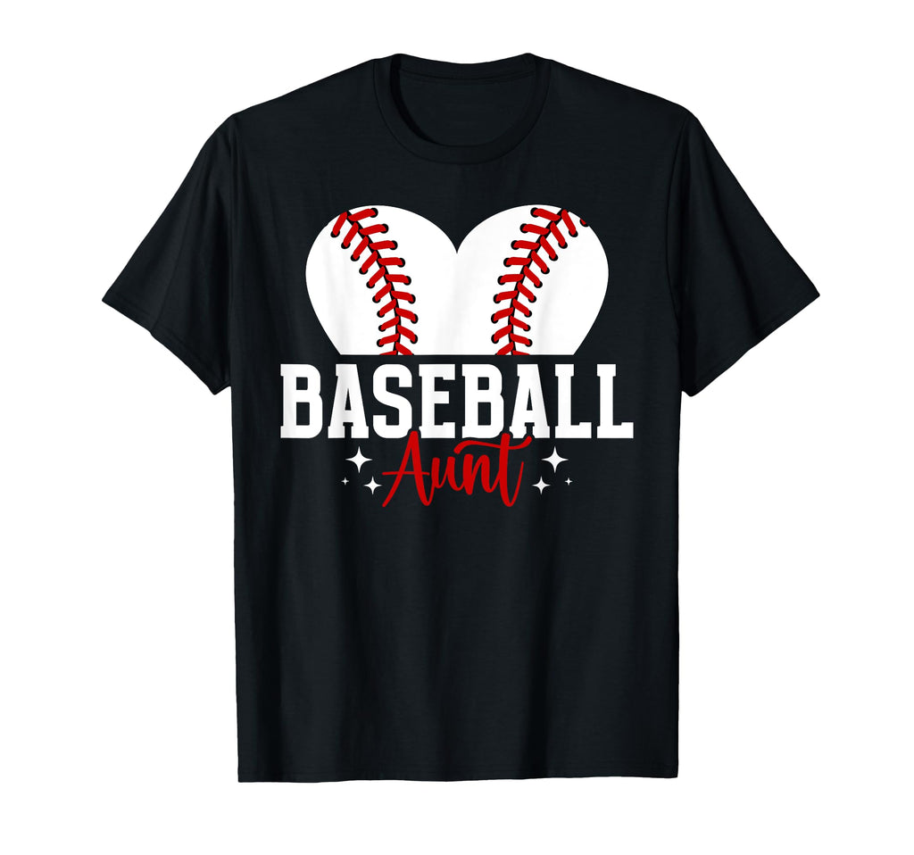 Baseball Aunt Baseball Player Aunt T-Shirt - Minimalist Print for Adults - T-Shirt, Sweatshirt, Hoodie
