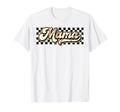 Checkered Baseball Mama Game Day Baseball T-Shirt - Unique Graphic Unisex - T-Shirt, Sweatshirt, Hoodie