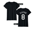 Sister Team Uniform 8 Handball Sis T-Shirt - Novelty Apparel Men Women - T-Shirt, Sweatshirt, Hoodie