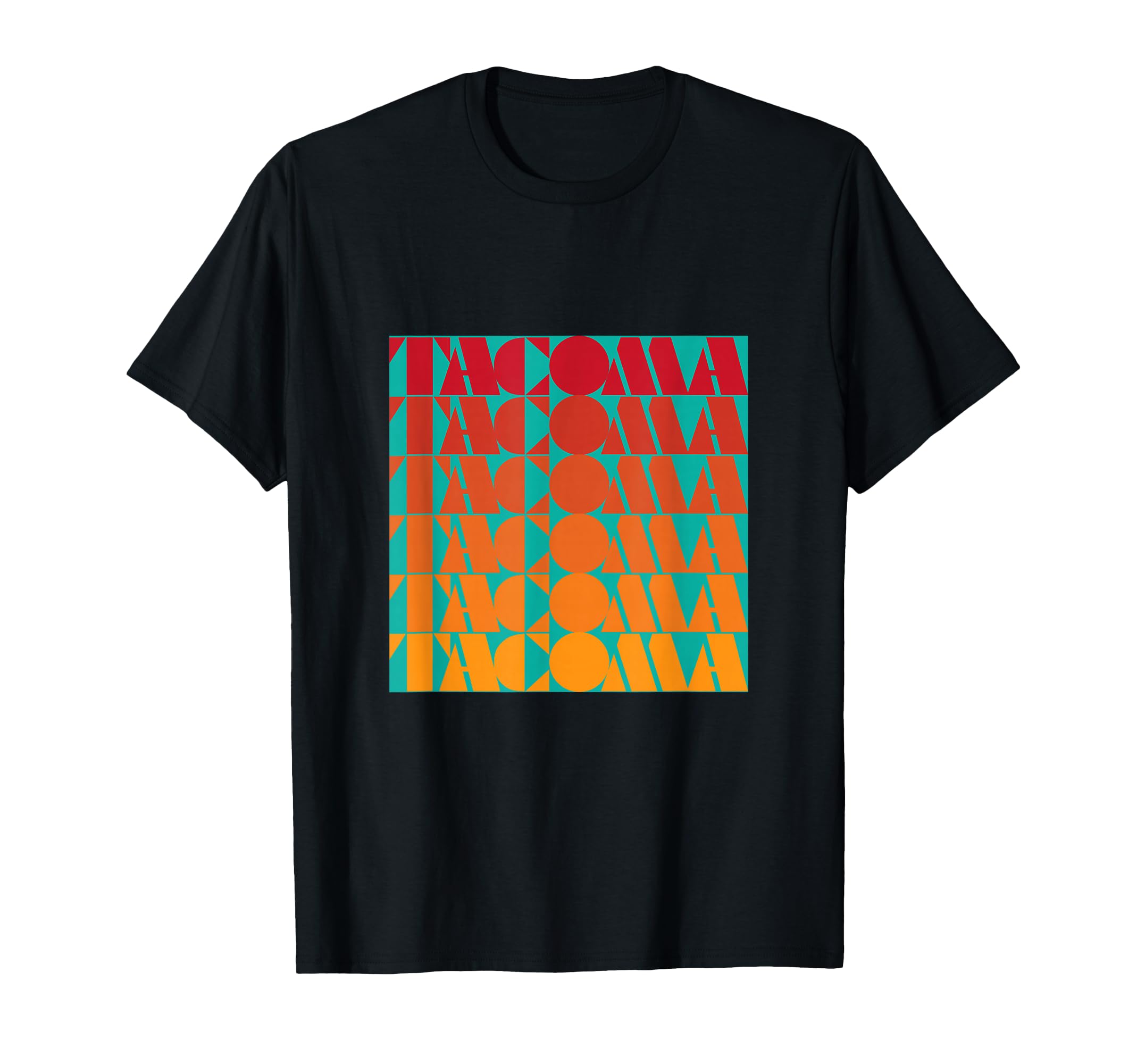 Tacoma Washington Typography 70S 80S T-Shirt - Aesthetic Graphic Men Women - T-Shirt, Sweatshirt, Hoodie