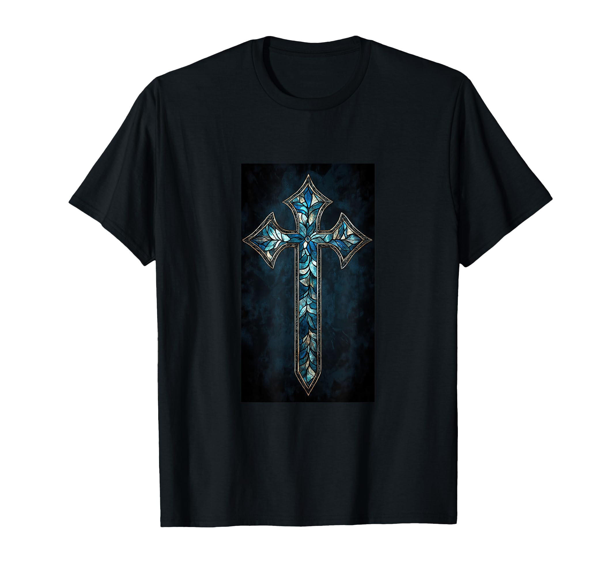Gothic Cross Grunge Aesthetic Y2K T-Shirt - Novelty Apparel for Adults - T-Shirt, Sweatshirt, Hoodie