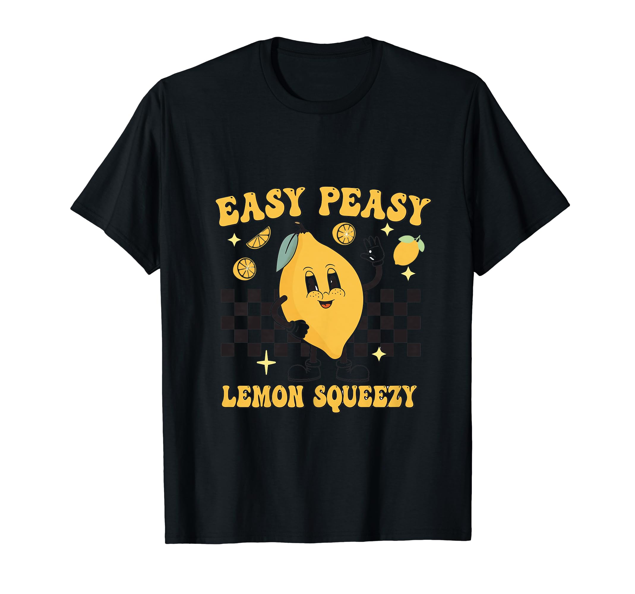 Easy Peasy Lemon Squeezy Midcentury T-Shirt - Minimalist Print Men Women - T-Shirt, Sweatshirt, Hoodie