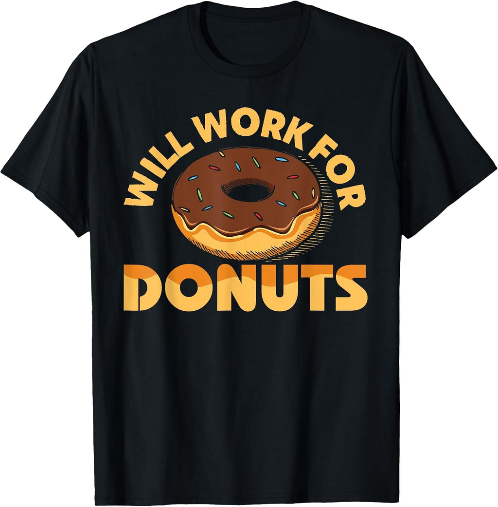 Funny Donut Doughnut Gifts Tizy Apparel - Adult & Kids T-Shirts, Sweatshirts & Hoodies apparel design preview 1