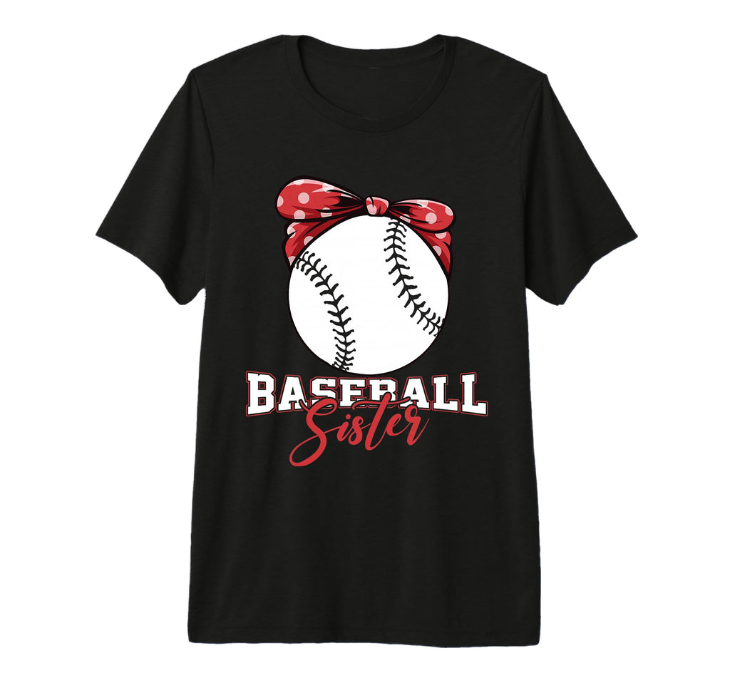 Softball Baseball Sister Floral Funny T-Shirt - Minimalist Print Unisex - T-Shirt, Sweatshirt, Hoodie