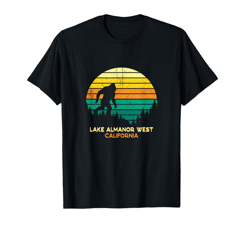 Lake Almanor West California T-Shirt - Fun Novelty Design for Adults - T-Shirt, Sweatshirt, Hoodie