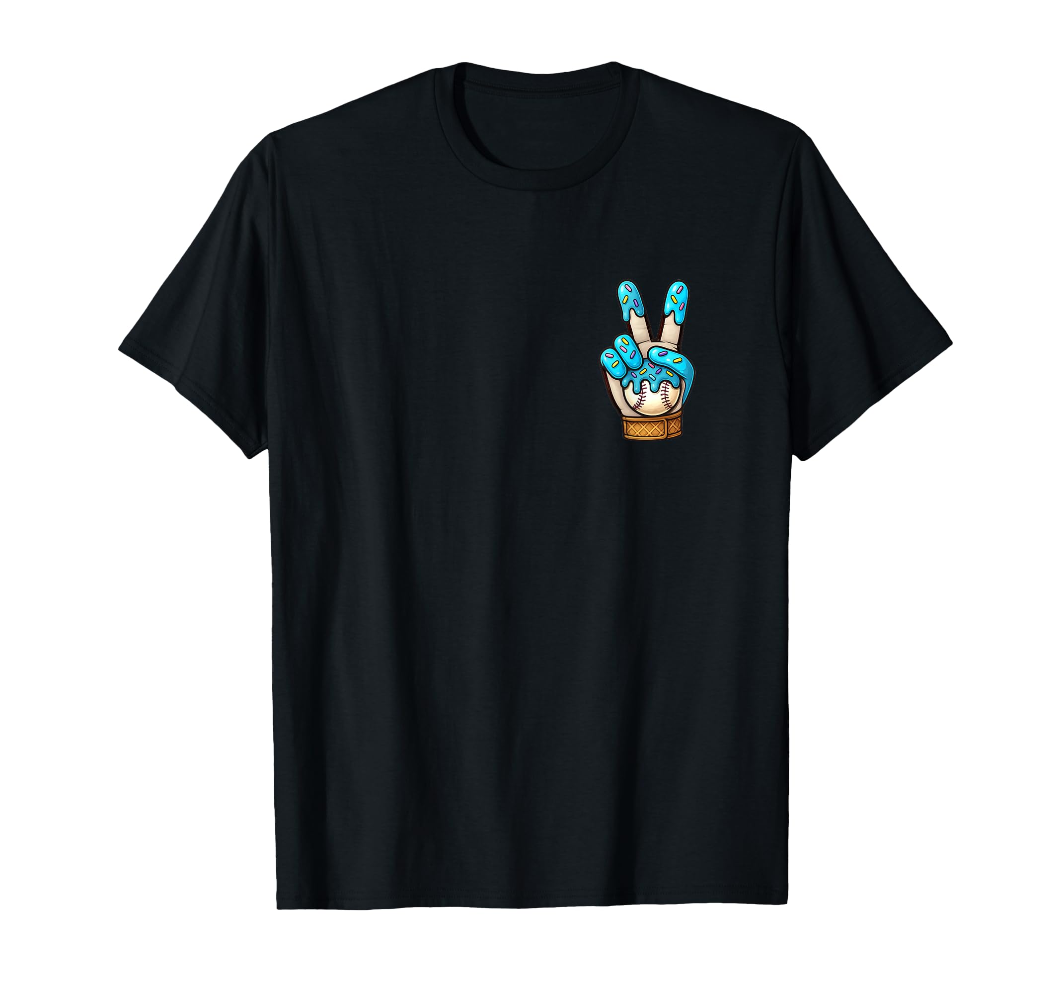 Baseball Drip Ice Cream Drip Its Giving T-Shirt - Novelty Apparel Unisex - T-Shirt, Sweatshirt, Hoodie