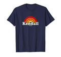 Kendall Florida Fl 70S Rainbow T-Shirt - Fun Novelty Design Men Women - T-Shirt, Sweatshirt, Hoodie