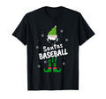 Baseball Elf Funny Santas Elf T-Shirt - Aesthetic Graphic for Adults - T-Shirt, Sweatshirt, Hoodie