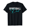 Dad Sports Lover Soccer Basketball T-Shirt - Trendy Graphic for Adults - T-Shirt, Sweatshirt, Hoodie