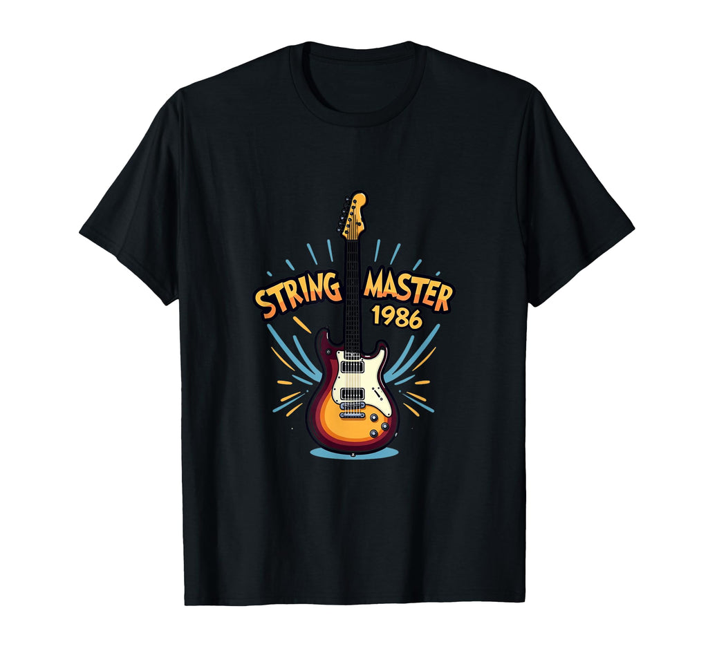 Guitar Music Lover Rock 1986 T-Shirt - Fun Novelty Design Men Women - T-Shirt, Sweatshirt, Hoodie