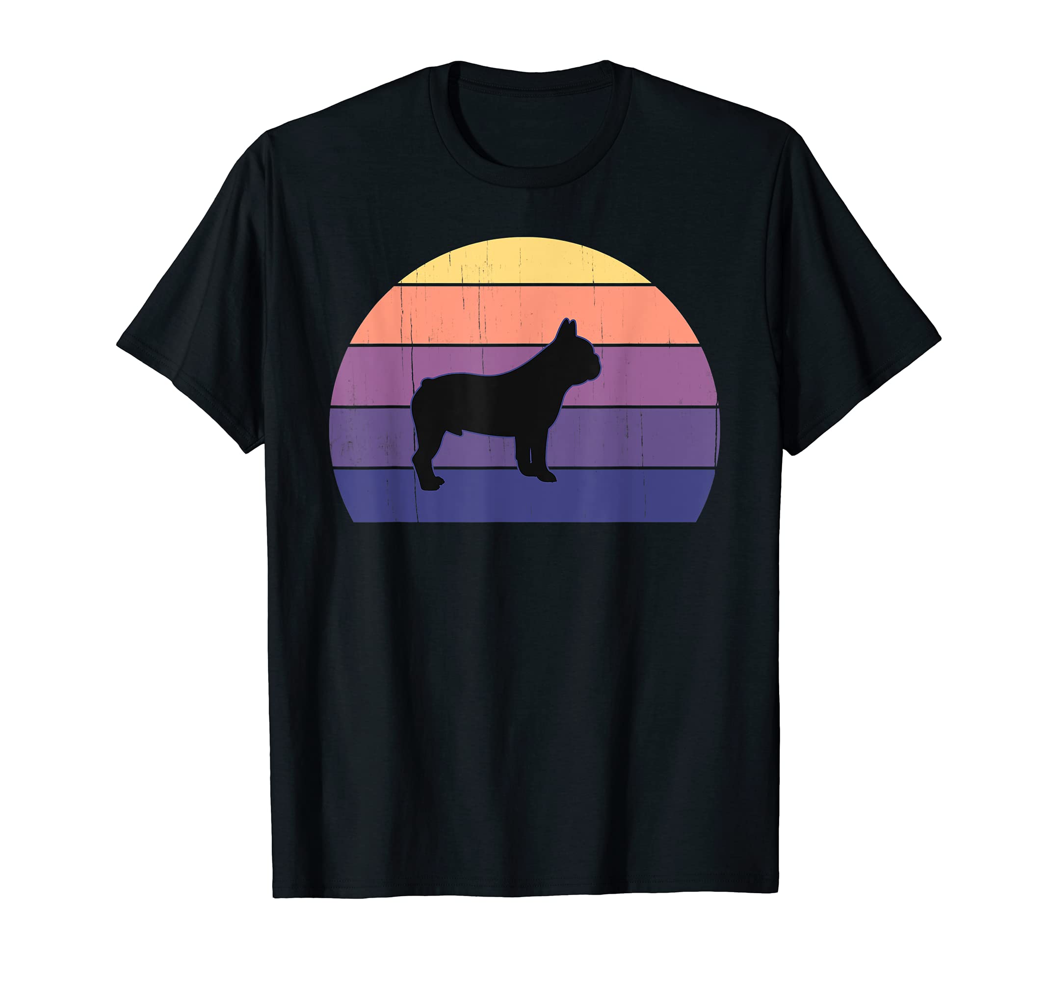 Sunset French Bulldogs Great Dog Owner T-Shirt - Novelty Apparel Unisex - T-Shirt, Sweatshirt, Hoodie