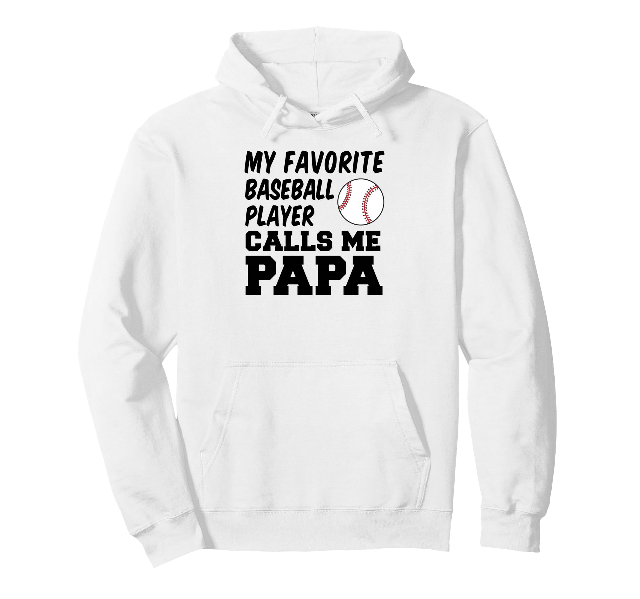 My Favorite Baseball Player Calls Me Hoodie - Trendy Graphic for Adults - T-Shirt, Sweatshirt, Hoodie