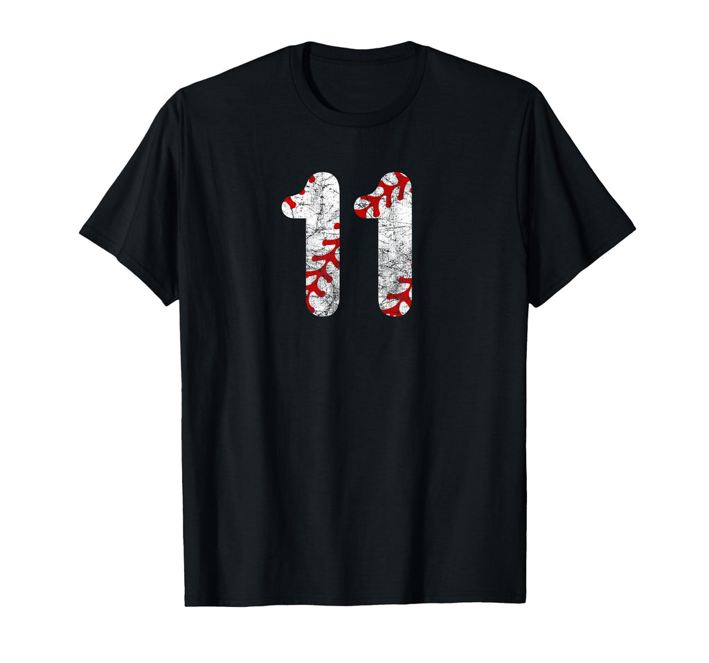 Baseball Laces Mom 11 Fan Jersey T-Shirt - Minimalist Print Unisex - T-Shirt, Sweatshirt, Hoodie