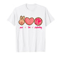 Scrapbooking Leopard Cheetah Peace Love T-Shirt - Novelty Apparel Unisex - T-Shirt, Sweatshirt, Hoodie