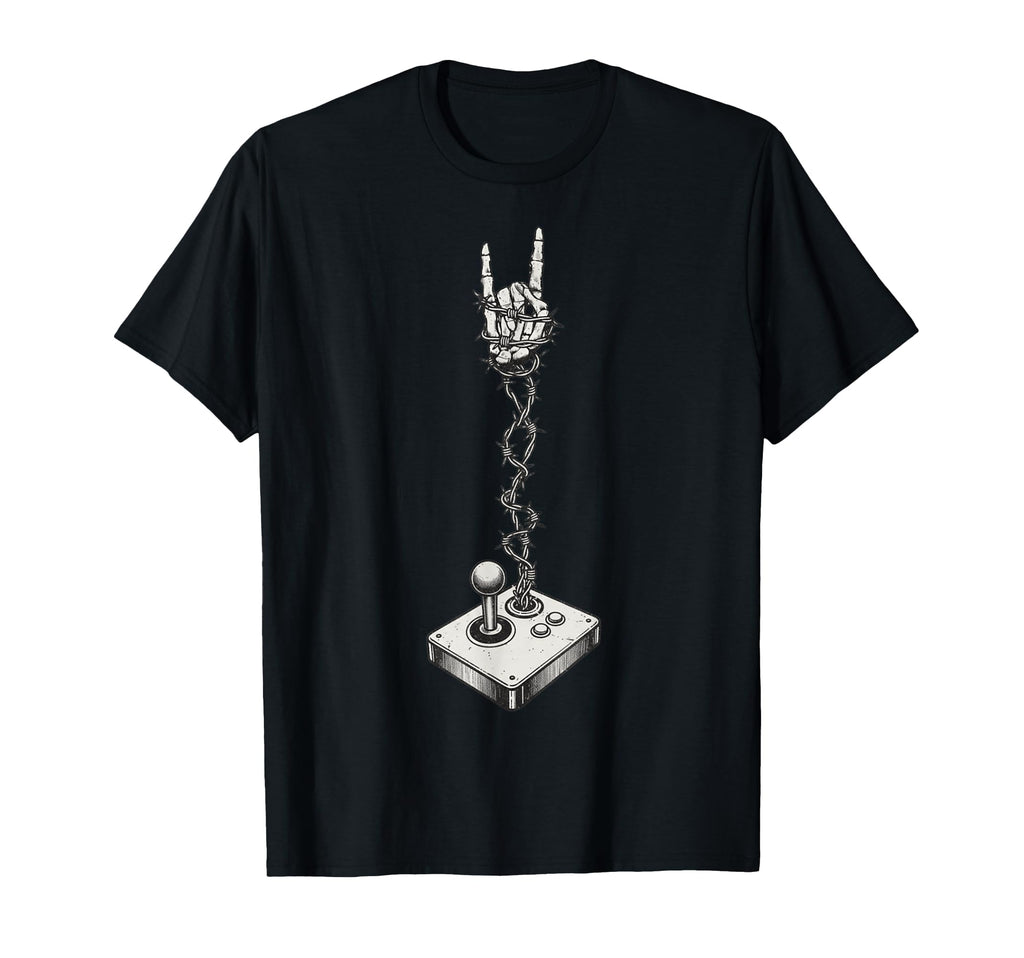 Arcade Video Game Controller Gamer T-Shirt - Graphic Print for Adults - T-Shirt, Sweatshirt, Hoodie
