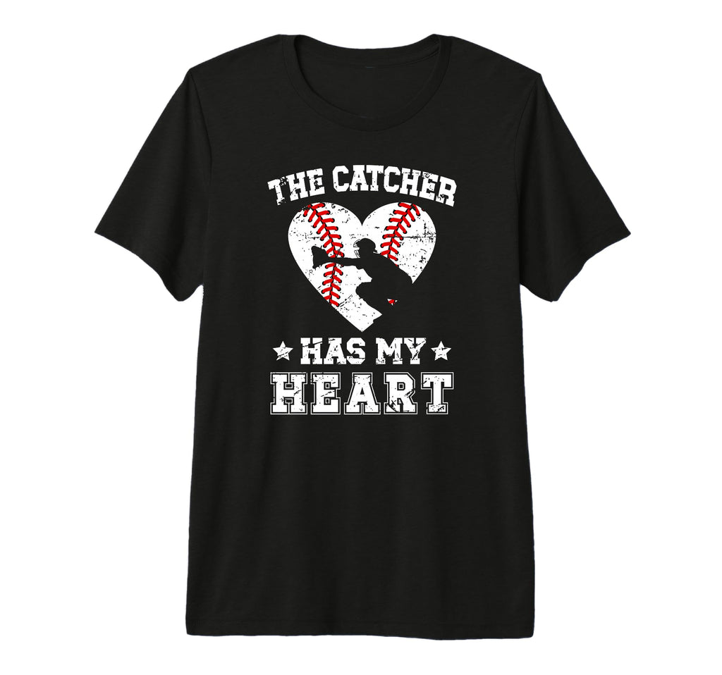 Proud Baseball Catcher Mom Baseball T-Shirt - Minimalist Print Men Women - T-Shirt, Sweatshirt, Hoodie