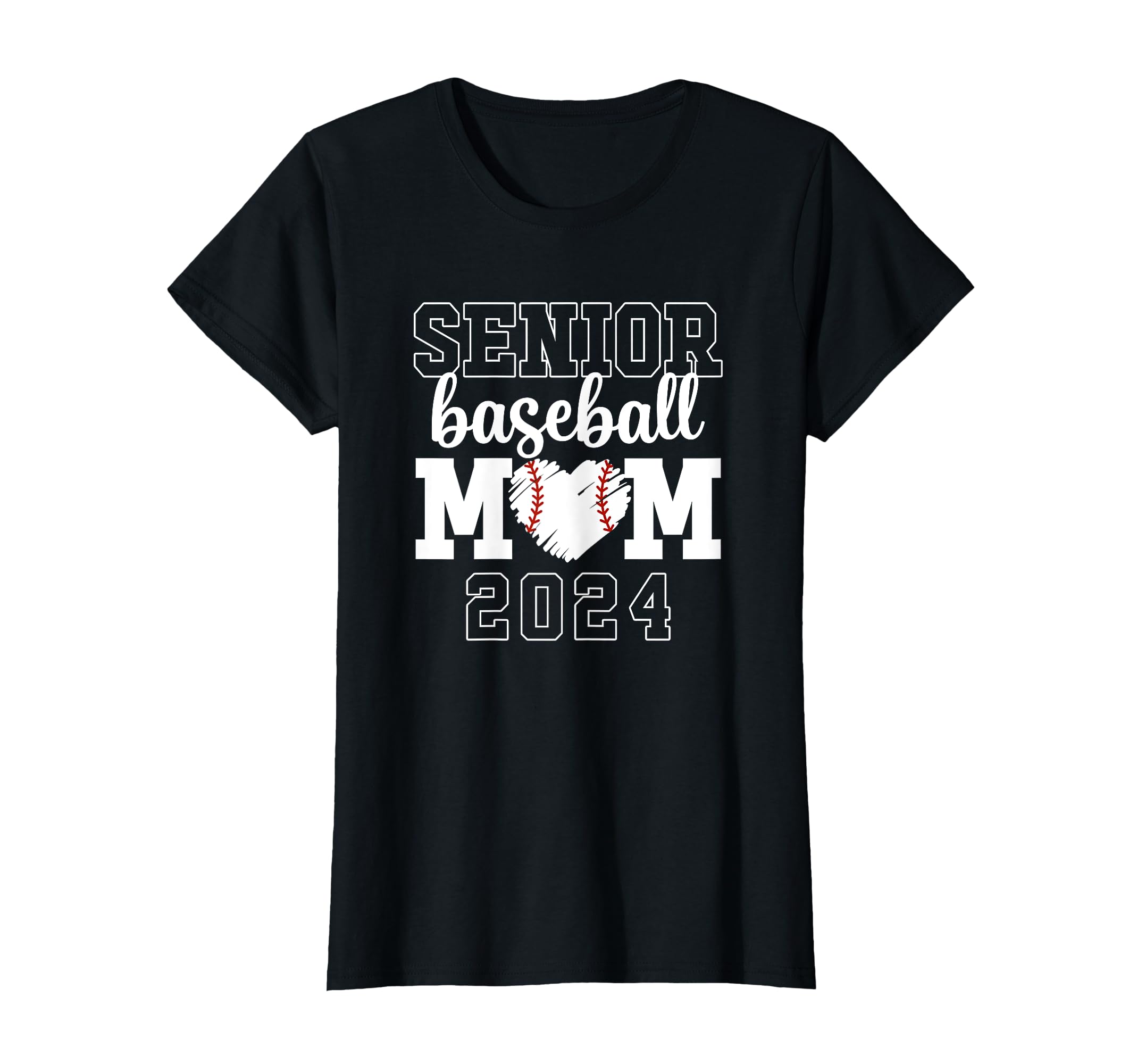 Senior Mom Baseball Player Son T-Shirt - Casual Everyday Wear Unisex - T-Shirt, Sweatshirt, Hoodie