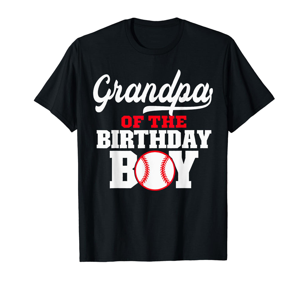 Grandpa Birthday Baseball Lover T-Shirt - Custom Art Print for Adults - T-Shirt, Sweatshirt, Hoodie